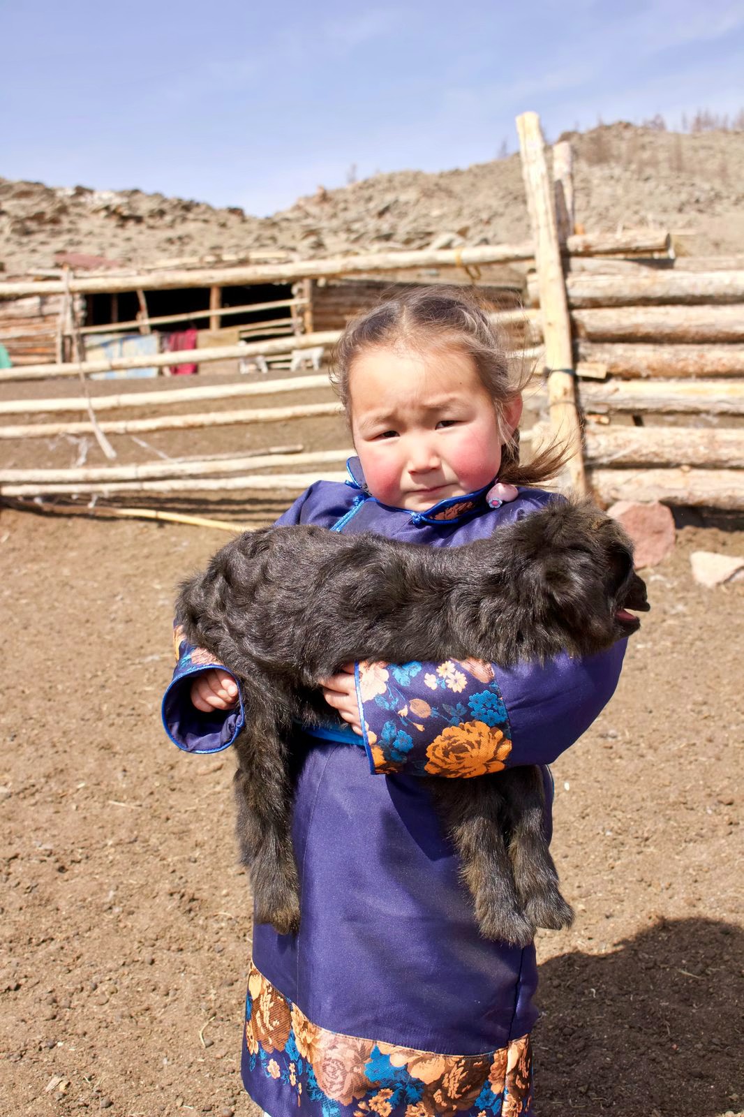  Mongolian child 