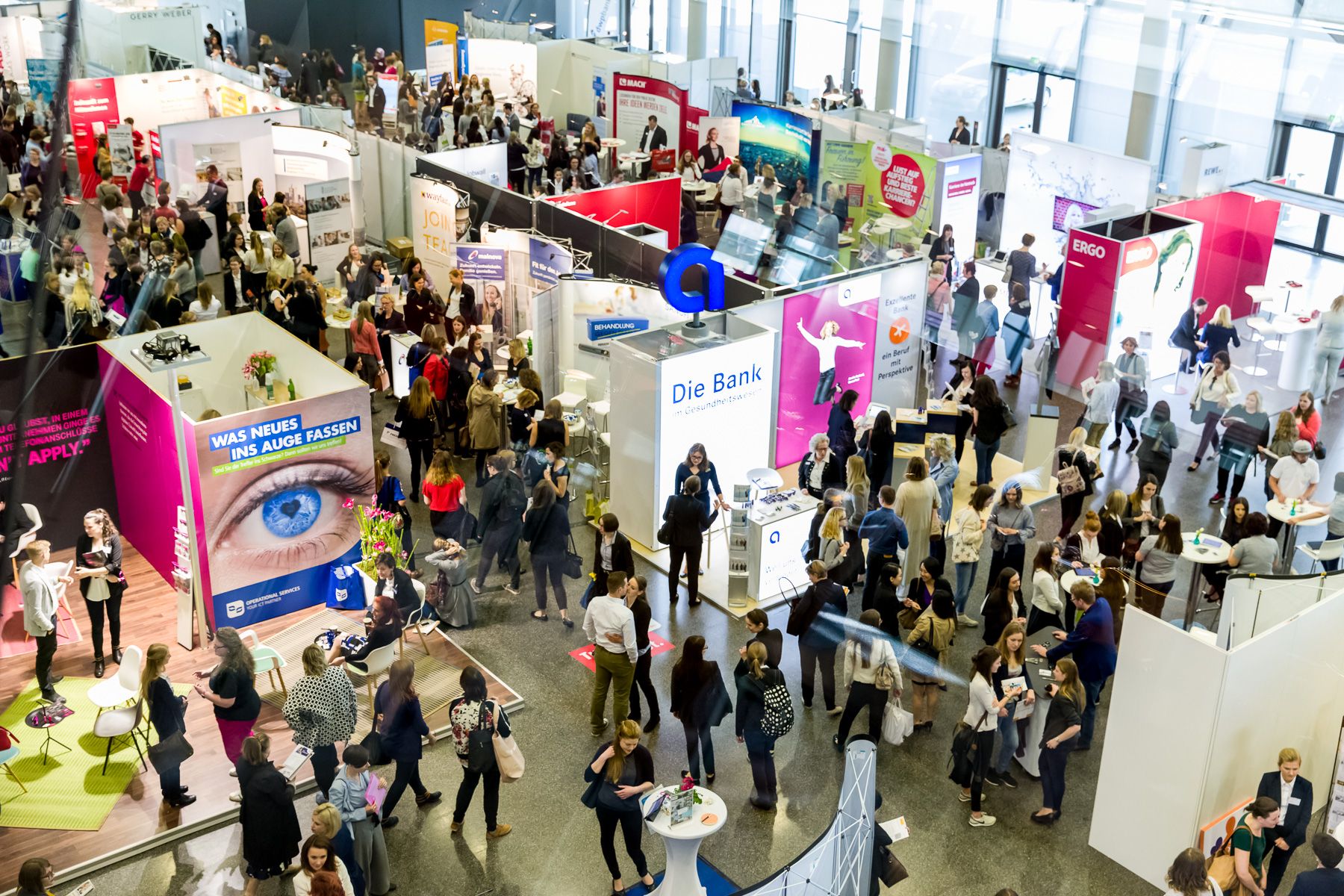 FRANKFURT, GERMANY - MAY 04, 2019: Europe's largest trade fair congress “woman&work” (Picture © 2019 Courtesy of woman&work)