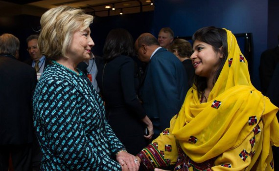 Khalida-Brohi-Hillary-Clinton